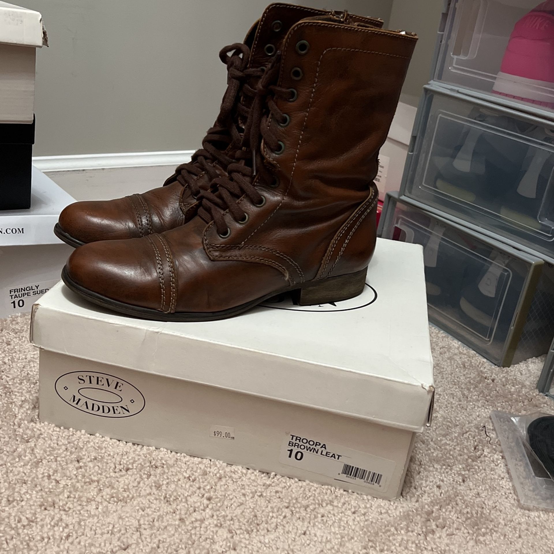 Steve Madden Boots Size 10 Women
