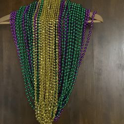 36 Strands Mardi Gras Beads