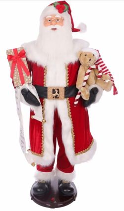5' Animated Santa