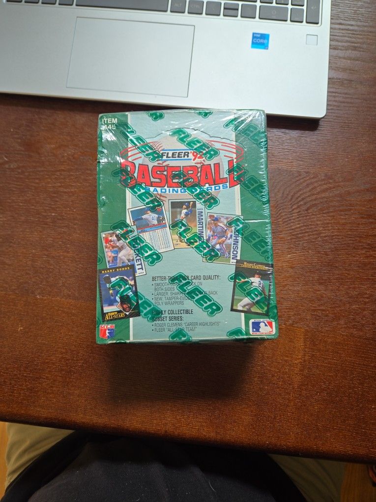 1992 Fleer Unopened Box