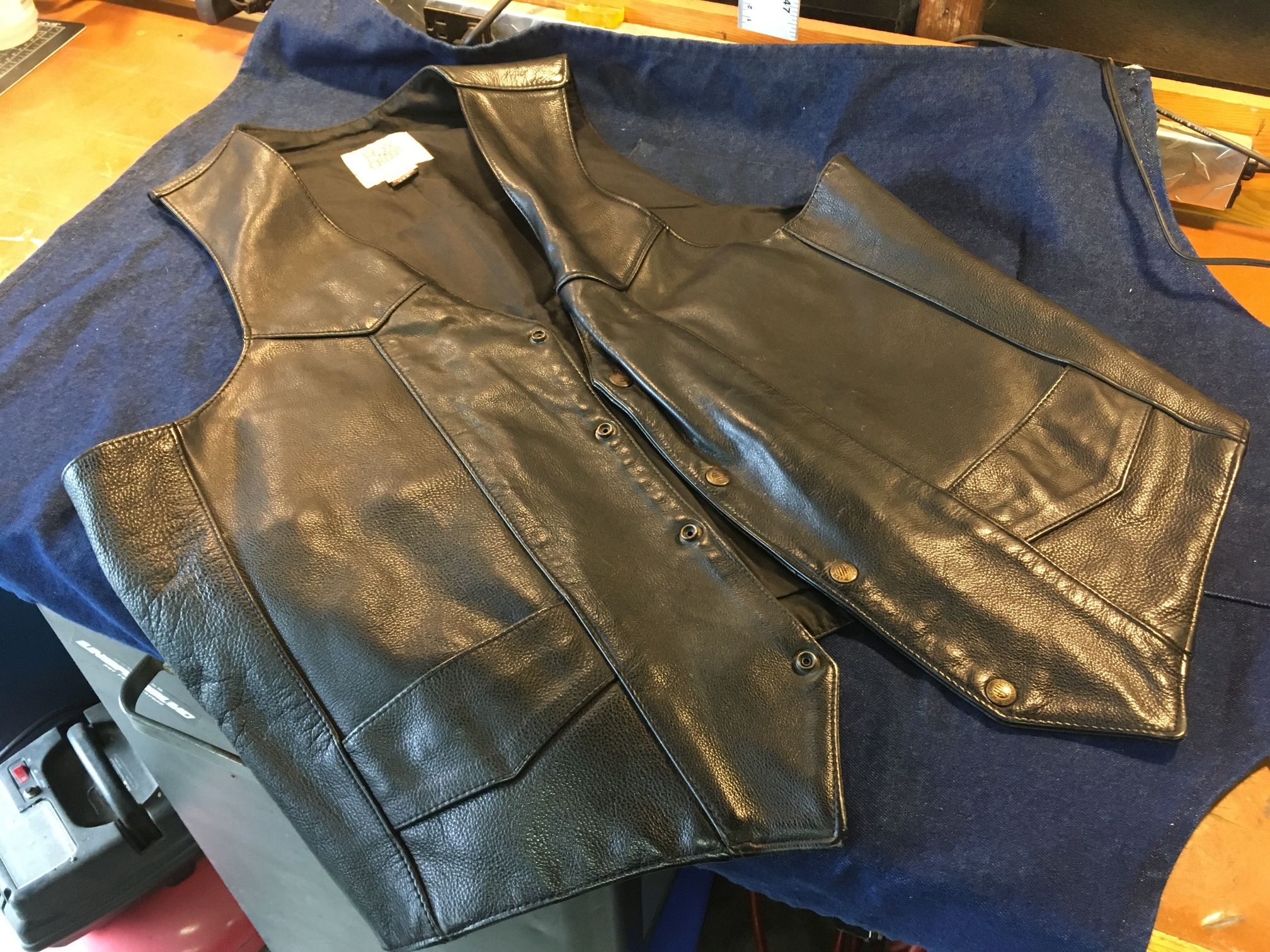 Fox Creek Leather Vest