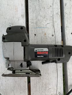 Black&decker 3159 heavy duty orbital action jig saw
