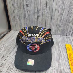 Chicago Bulls NBA championship hat