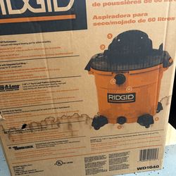 Ridgid wet dry vac