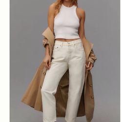 Levi’s New! High Rise Straight Crop Jeans