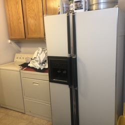 Washer and dryer plus refrigerator freezer
