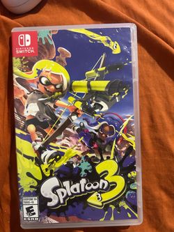 Nintendo switch splatoon 3