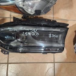 2015 2016 2017 2019  2018  2021 Dodge Charger  Left Headlight Part 
