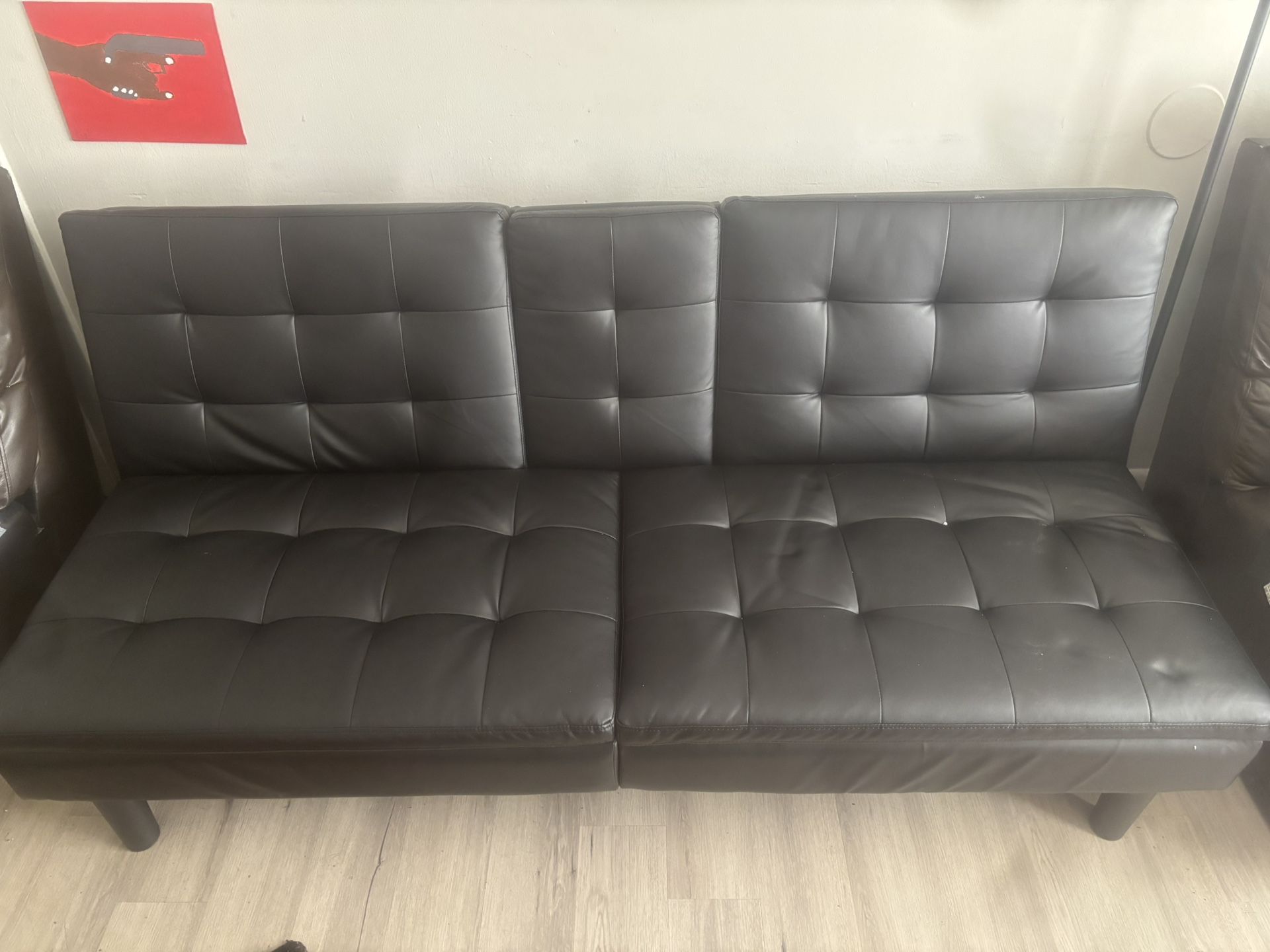 Leather Futon