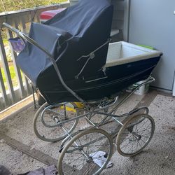 STUNNING Heirloom Vintage 1956 Silver Cross Pram (Retail @ $4.9k)