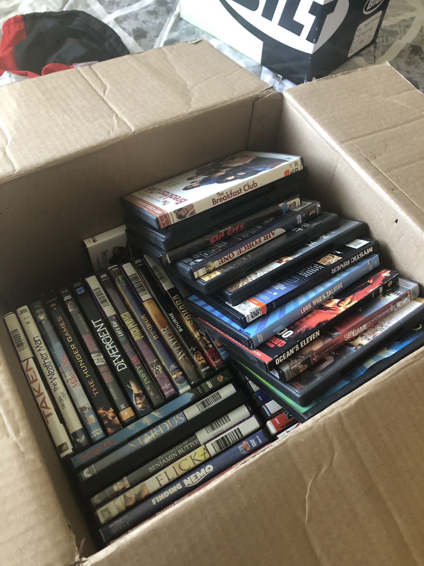 Box of 40-50 Movies