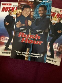 Selling Fast Rush Hour Bundle ~2 Rush2 And Get Rush Hour 1 Free