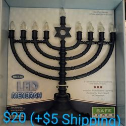 LED Menorah (New)