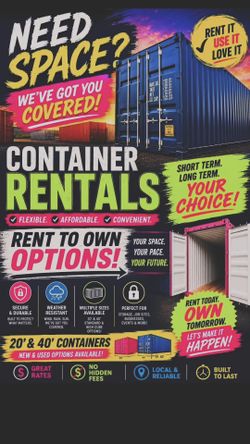 10'-45' SHIPPING CONTAINERS CALL OR MESSAGE JOE 2DAY (contact info removed)