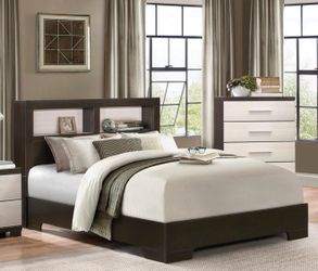 King Bookcase Bed