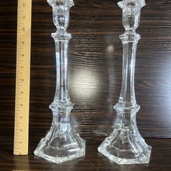 Crystal Candlesticks 