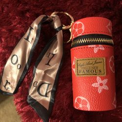 Leather Handbag Charm/Keychain