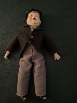 Oliver Hardy Porcelain Doll
