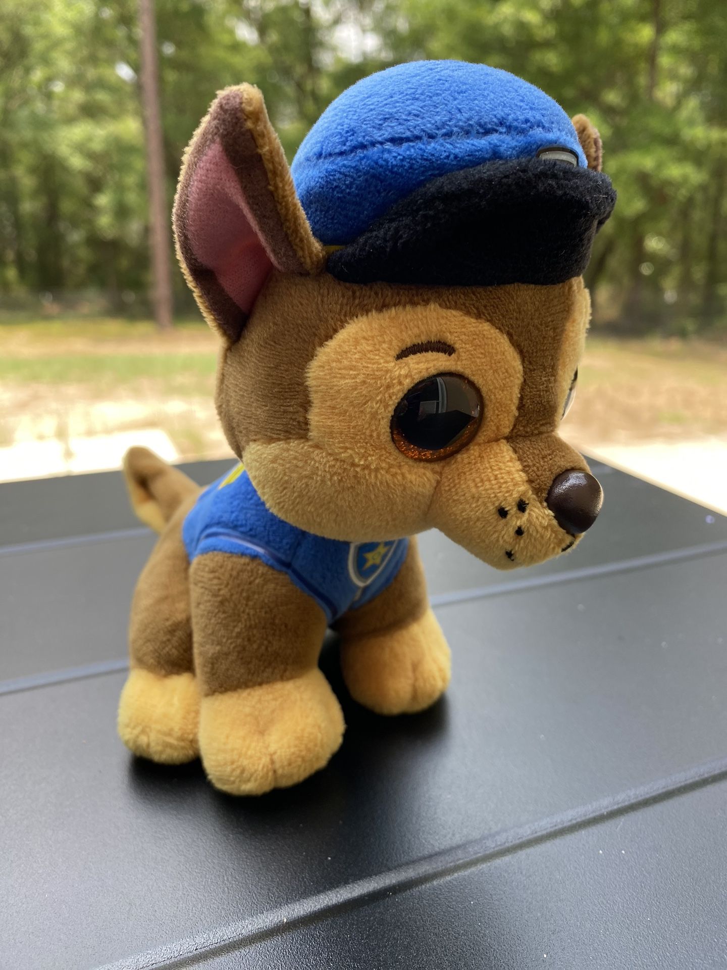 Ty Beanie Boos Paw Patrol 9" Chase Police Dog Plush Stuffed Animal