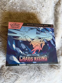 Pokemon Mega Evolution Chaos Rising ETB