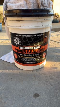 Glaze N Seal Enhanced Look Paver Sealer 5 Gallon