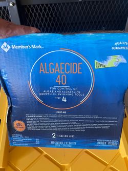 Member's Mark Algaecide 40 Pool Treatment 2-Pack