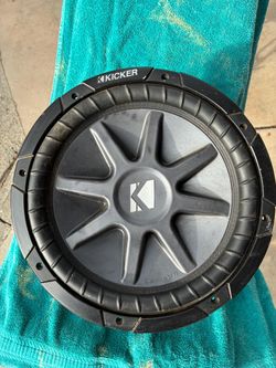 Kicker CompVR Car Subwoofer