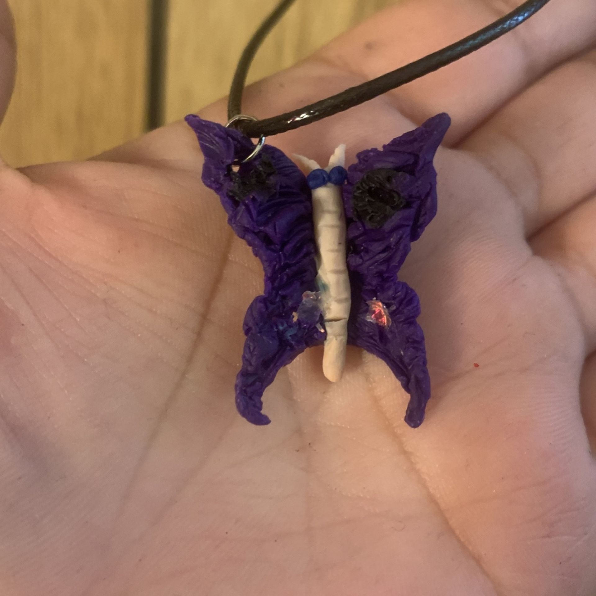 Necklace With Butterfly Charm