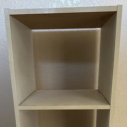 White Shelf Organizer
