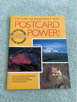 Postcard Power! You Can Do Something For The Environment - Incomplete - 30/32