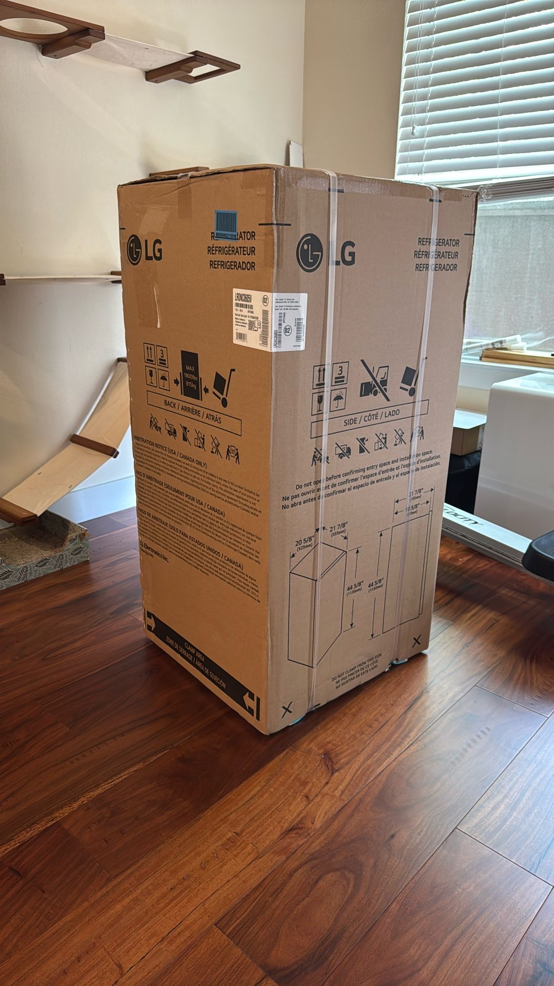 New In Box 6cu Ft Single Door Refrigerator