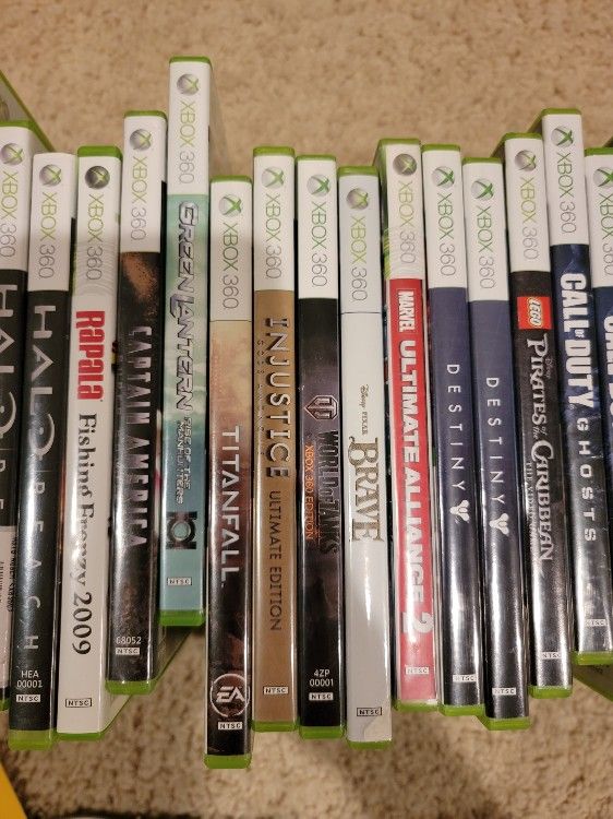 STORE LIQUIDATION - Microsoft XBOX 360 games - PICK&CHOOSE - Create a Lot