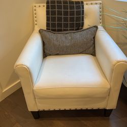 Accent Chair White 