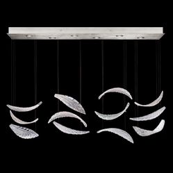 Elevate LED Pendant in Silver - 895140111ST Fine art handcrafted lighting