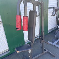 Couple Work Out Machines