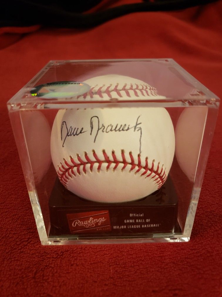 $40 Dave Dravecky Signed Baseball