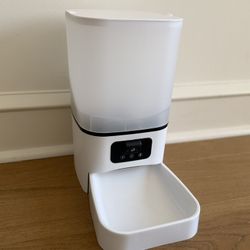 Automatic Feeder with Camera Dog Food Storage Dispenser Ultra HD Camera