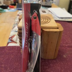 FISHING YO-ZURI 3D PRISM 3/4 oz RED/ CLEAR DIVES 3-5 FEET