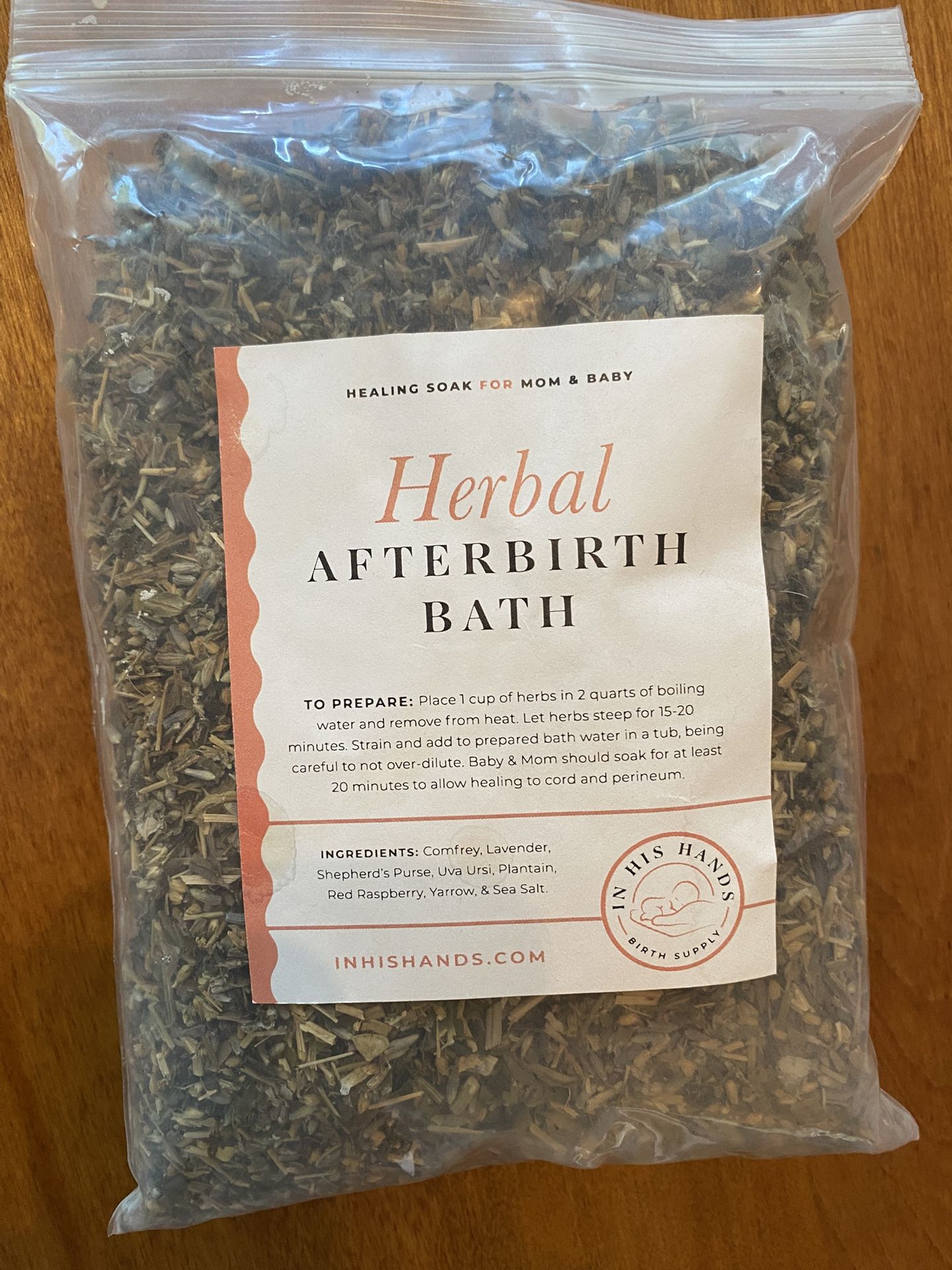 Herbal Afterbirth Sitz Bath