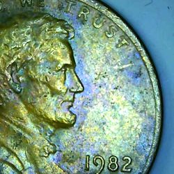 1982  No Mint 3.1  Small Date 