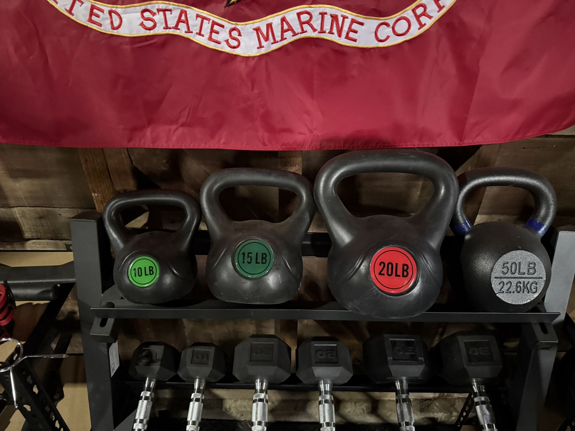 Kettlebell Set (10 lb, 15 lb, 20 lb)