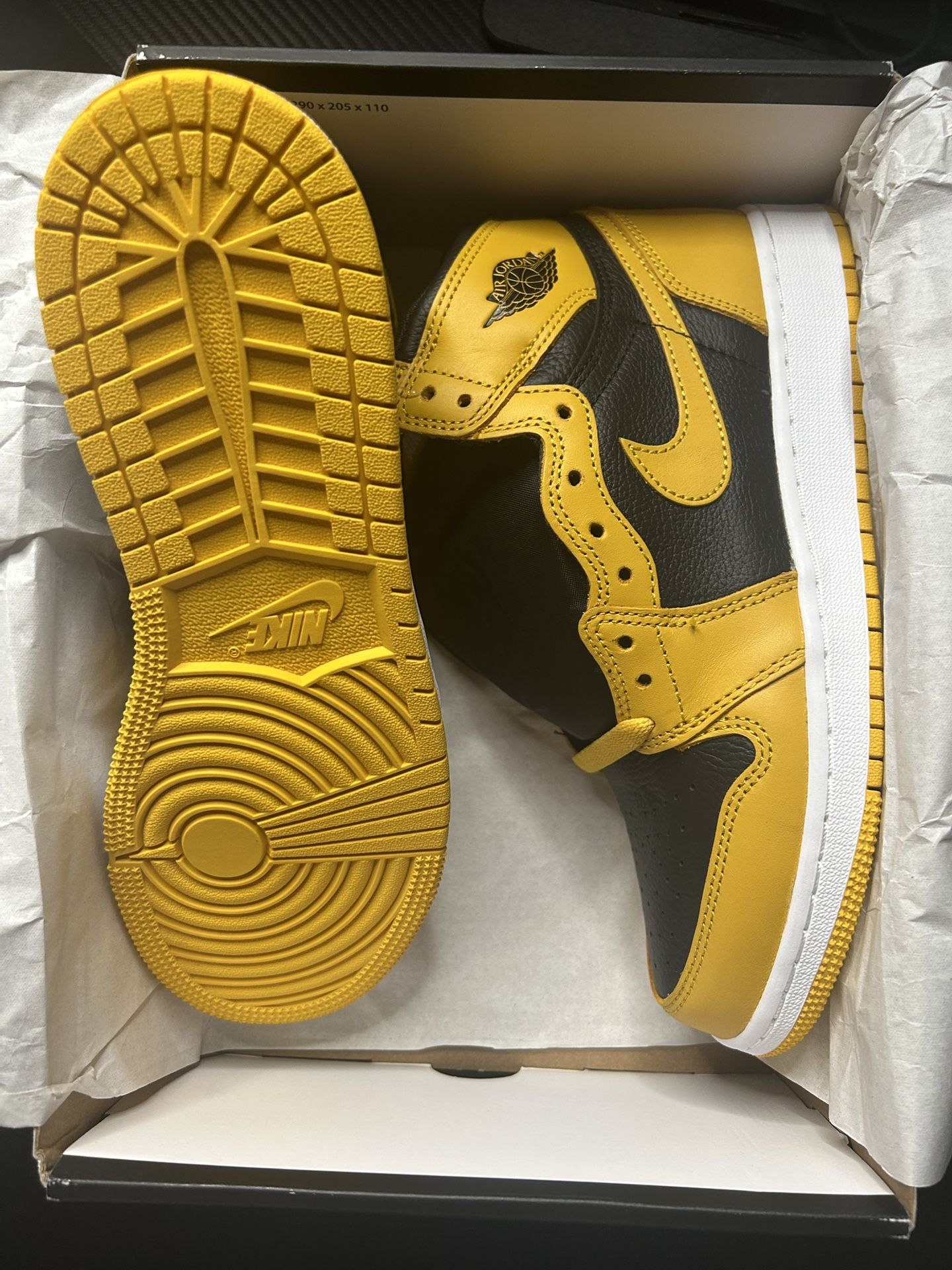 Jordan 1 High Pollen Size 6.5y New