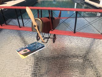Authentic Models Inc. AP002 Jenny- Red (Wingspan 30”)