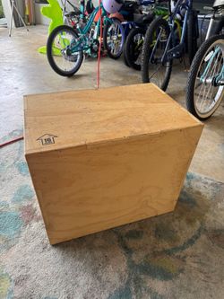 Wood Plyo Box 3-in-1 Jump Box Gym Workout