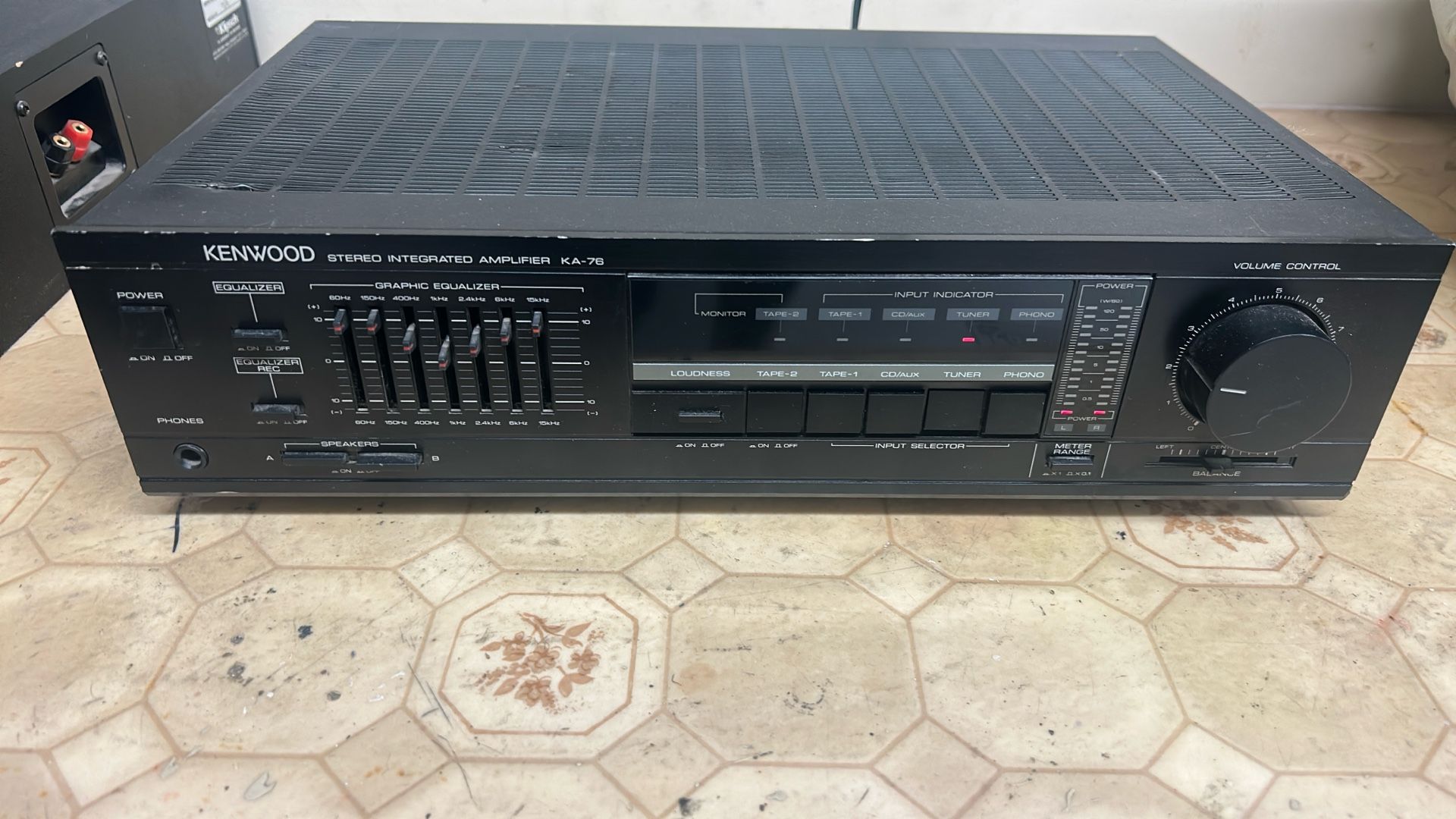 Vintage Kenwood KA-76 Stereo Integrated Amplifier