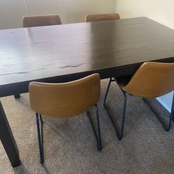Table and chairs