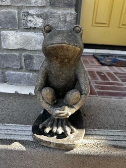 Garden Frog Statue Originally $30