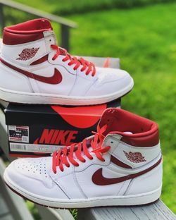 Jordan 1 Metallic Red Sz 11.5 100% Authentic 
