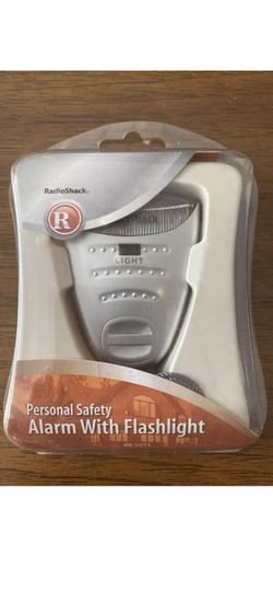 Radio Shack Flashlight With Personal Alarm 🚨 
