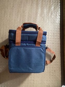 Bolsa de almuerzo aislada y expandible.
